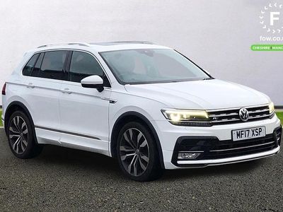 White Used 2017 VW Tiguan R-line SUV | £17,499 (Fair price)