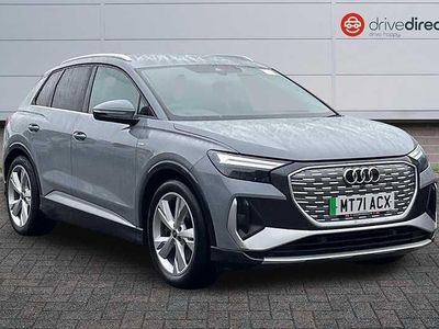 Used Audi Q4 e-tron S-Line 150 kW (204 HP) 2021 Grey SUV