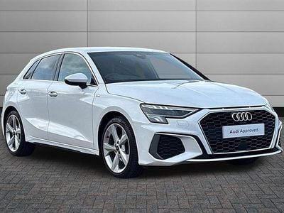 White Used 2023 Audi A3 S-Line Hatchback | £23,495 (Fair price)