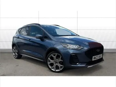 Used Ford Fiesta Active X 123 HP (90 kW) 2023 Blue Hatchback
