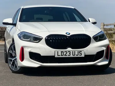 Used BMW 128 ti Comfort Edition 261 HP (191 kW) 2023 Alpine white Hatchback