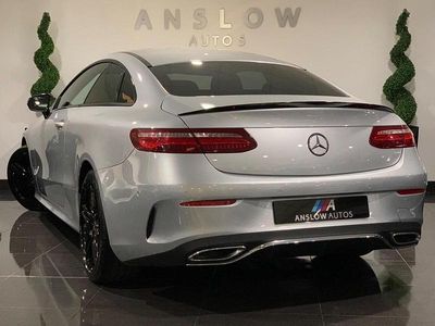Gebraucht Mercedes E220 AMG line 2018 Silber Coupé