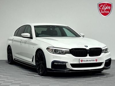 White Used 2018 BMW 530 M Sport Sedan | £21,995