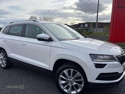 Used Skoda Karoq SE L 116 HP (85 kW) 2018 White SUV