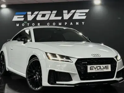 Used Audi TT Black Edition 245 HP (180 kW) 2019 White Coupe