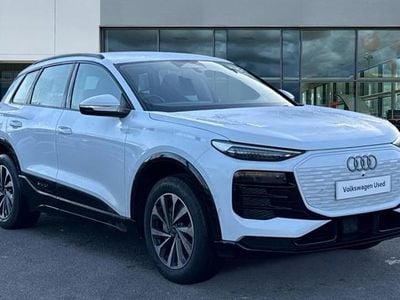 White Used 2025 Audi Q6 e-tron Sport SUV | £46,789 (Super price)