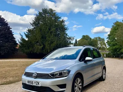 Used VW Golf Sportsvan SE 110 HP (80 kW) 2016 Silver MPV