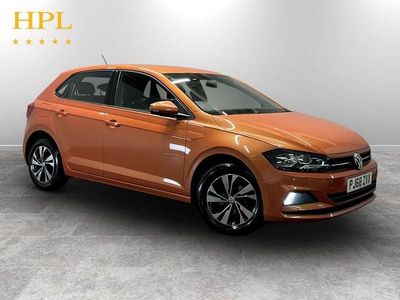 Used VW Polo SE 65 HP (47 kW) 2018 Orange Hatchback