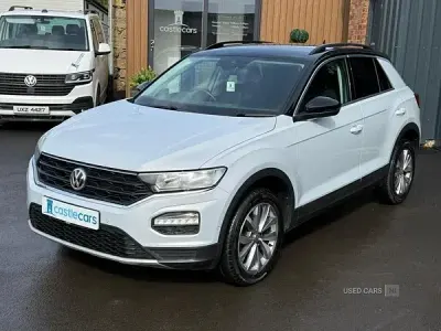 Used VW T-Roc Design 115 HP (84 kW) 2020 Silver SUV