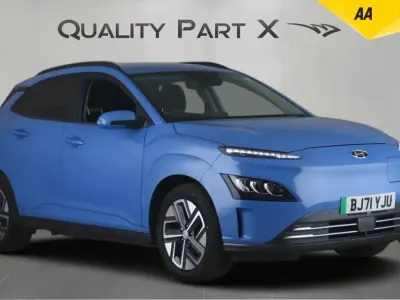 Used Hyundai Kona Premium 150 kW (204 HP) 2021 Blue SUV