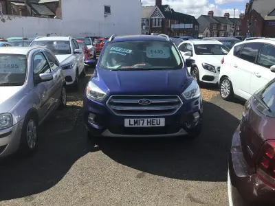 Used Ford Kuga Titanium 150 HP (110 kW) 2017 Blue SUV