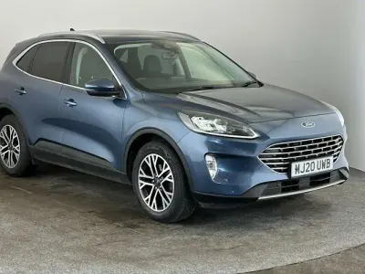 Used Ford Kuga Titanium 120 HP (88 kW) 2020 Blue SUV