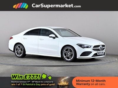 Used Mercedes CLA180 AMG Line Premium 2020 White Sedan