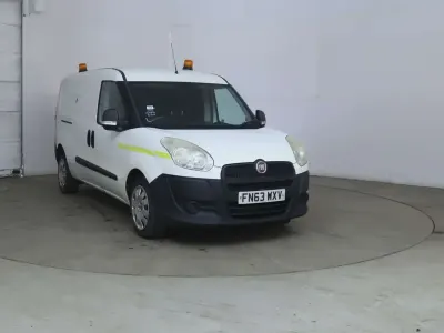 Begagnad Fiat Doblò 2013 Vit Minibuss