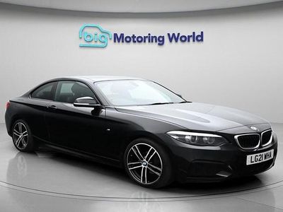 Used BMW 218 M Sport 136 HP (100 kW) 2021 Black Coupe