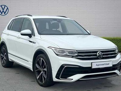 Used VW Tiguan R-line 150 HP (110 kW) 2023 White SUV