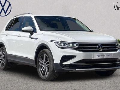 White Used 2022 VW Tiguan Elegance SUV | £26,348 (Fair price)