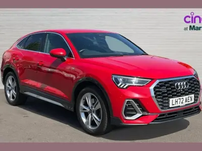 Used Audi Q3 S-Line 190 HP (139 kW) 2022 Red SUV