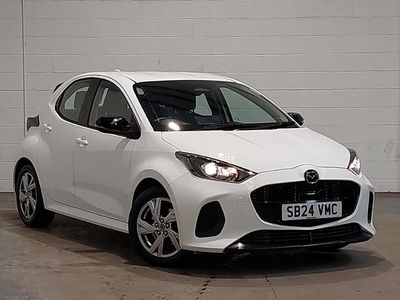 Used Mazda 2 Exclusive-Line 116 HP (85 kW) 2024 White Hatchback