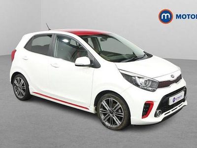 Used Kia Picanto GT-Line 67 HP (49 kW) 2017 White Hatchback
