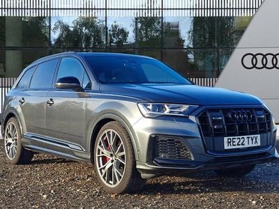 Grey Used 2022 Audi SQ7 Design SUV | £58,790 (A bit pricey)