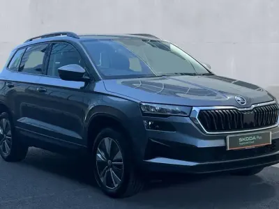 Used Skoda Karoq SE Drive 150 HP (110 kW) 2023 Graphite grey metallic SUV