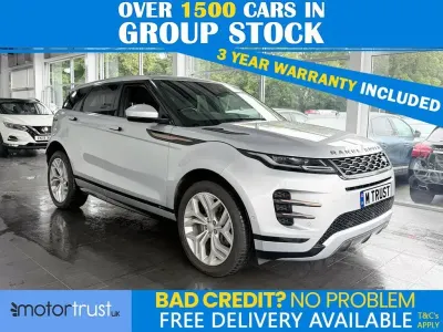 Used Land Rover Range Rover evoque SE Dynamic 180 HP (132 kW) 2020 Silver SUV