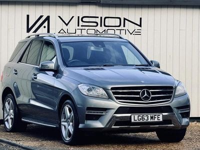 Silver Used 2013 Mercedes ML250 AMG SUV | £9,499 (Fair price)
