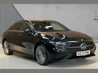 Used Mercedes A250 AMG Line Premium Plus 214 HP (157 kW) 2023 Black Sedan