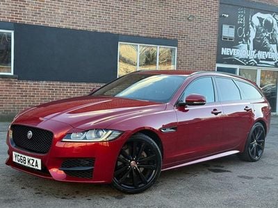 Used Jaguar XF Sportbrake R-Sport 180 HP (132 kW) 2018 Red Estate