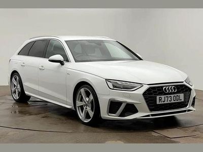 Used Audi A4 S-Line 200 HP (147 kW) 2023 White Estate