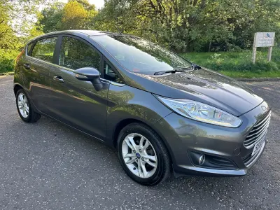 Used Ford Fiesta Zetec 82 HP (60 kW) 2015 Grey Hatchback