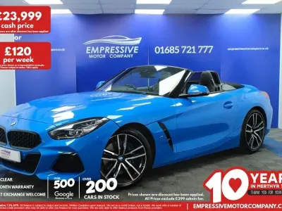 Used BMW Z4 M Sport 258 HP (189 kW) 2019 Blue Cabriolet
