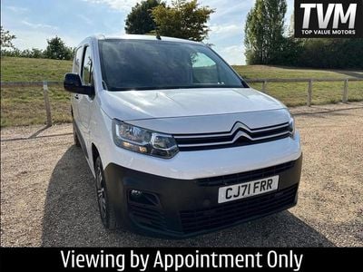 White Used 2022 Citroën Berlingo MPV | £11,775 (A bit pricey)