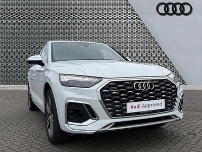 Used Audi Q5 Sportback S-Line 200 HP (147 kW) 2023 White SUV