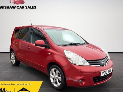 Used Nissan Note N-TEC 2010 Red Hatchback