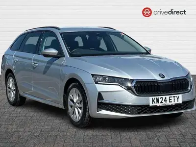 Used Skoda Octavia SE Technology 116 HP (85 kW) 2024 Silver Estate