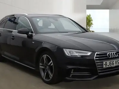 Used Audi A4 S-Line 190 HP (139 kW) 2016 Black Estate