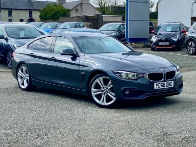 Used BMW 420 Sport Line 190 HP (139 kW) 2018 Grey Coupe