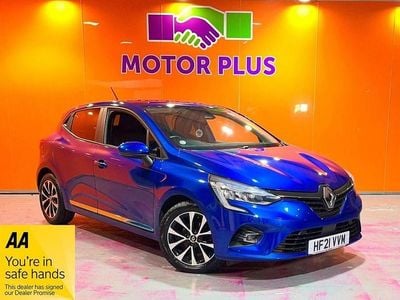 Used Renault Clio V Iconic 100 HP (73 kW) 2021 Blue Hatchback