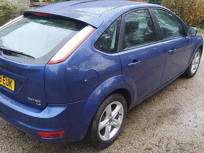 Used Ford Focus Zetec 100 HP (73 kW) 2008 Blue Hatchback