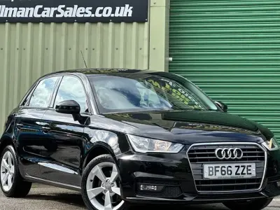 Used Audi A1 Sport 125 HP (91 kW) 2017 Black Hatchback