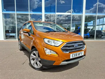 Używany Ford Ecosport Titanium 125 KM (91 kW) 2018 Pomarańczowy SUV
