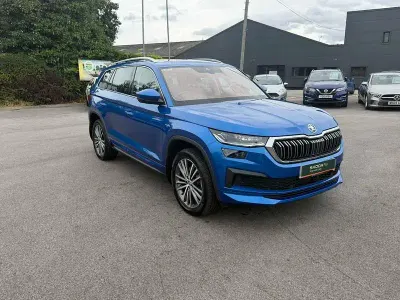 Used Skoda Kodiaq LAURIN & KLEMENT 147 HP (108 kW) 2023 Blue SUV