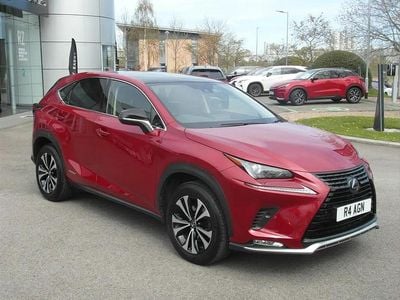 Used Lexus NX300h 194 HP (142 kW) 2021 Red SUV