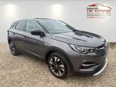 Used Vauxhall Grandland X SRi 130 HP (95 kW) 2019 Grey SUV