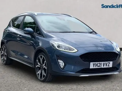 Gebraucht Ford Fiesta Active X 125 PS (91 kW) 2021 Blau Kleinwagen