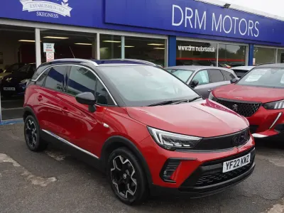 Used Vauxhall Crossland Ultimate 110 HP (80 kW) 2022 Red SUV