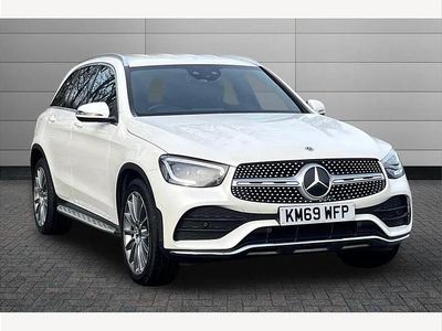White Used 2019 Mercedes GLC300 AMG Line Premium SUV | £27,750 (Fair price)