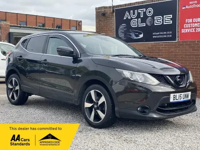 Used Nissan Qashqai N-TEC 110 HP (80 kW) 2015 Black SUV